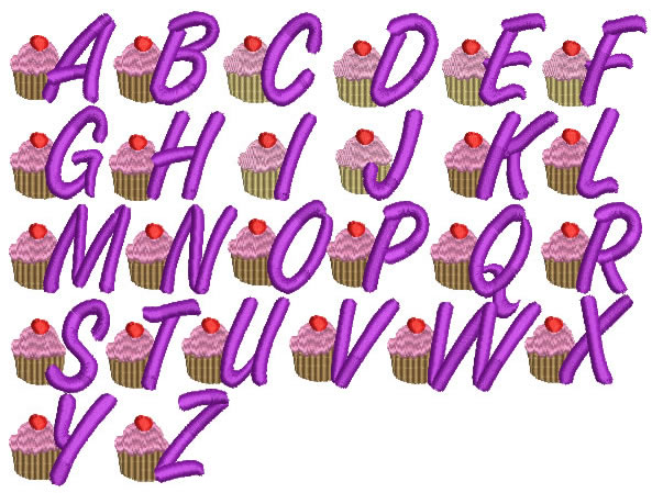 Birthday Alphabet
