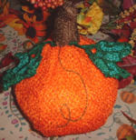 Free Standing Lace Pumpkin - Click Image to Close