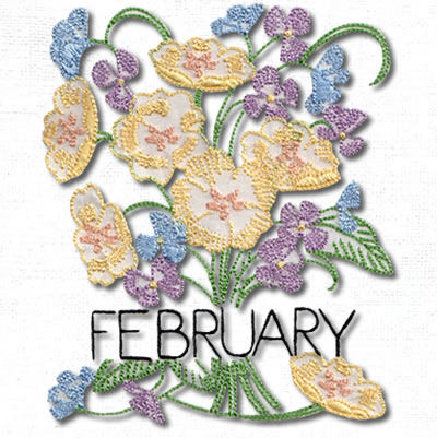 Vintage Flowers For Each Month