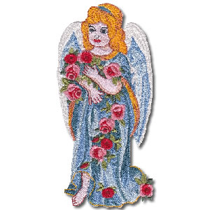 Victorian Frame Angel Greetings P1