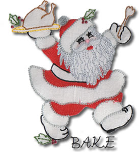 Vintage DOW Santa