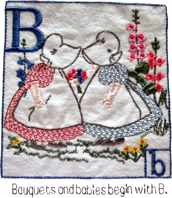 Sunbonnet Babies ABC 1