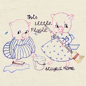 Vintage Little Piggies