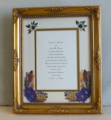 Wedding Day Keepsake